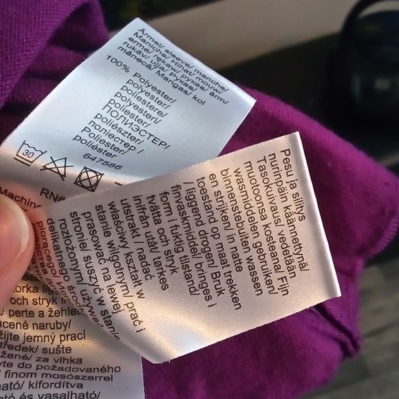 Venus blouse with sheer sleeves size small - Picture 7 of 7